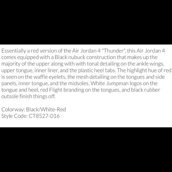 SOLD NIB 💯Authentic “Air Jordan 4 Retro” Size 9 Released 1/15/2022 Sold-Out❗️ - Picture 5 of 11